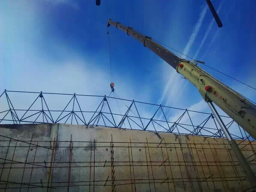 宜都食堂网架结构工程