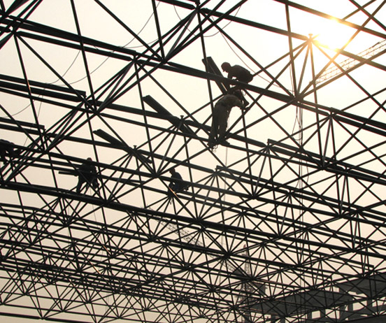 宜都厂房网架安装