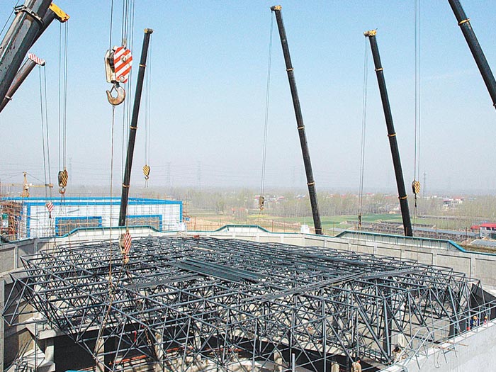 宜都网架高空滑移法