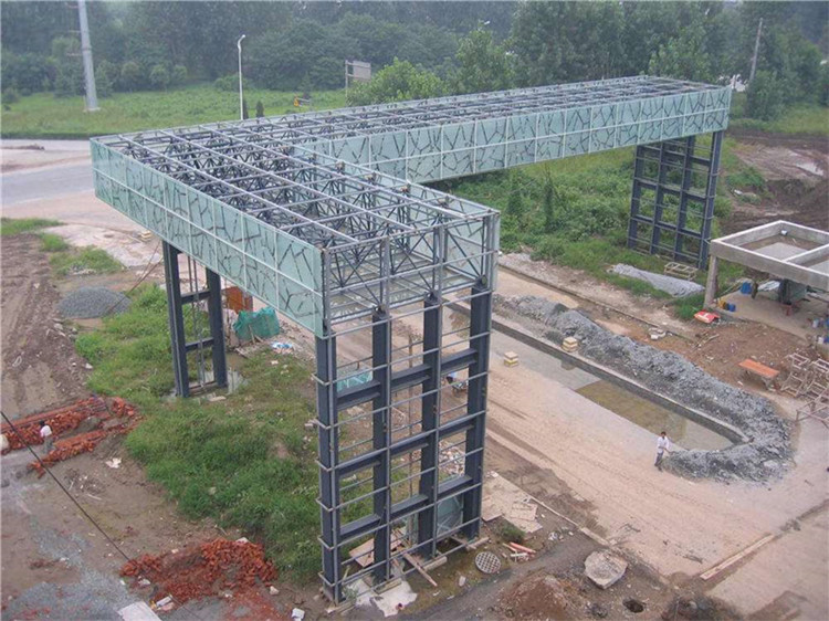 宜都收费站网架